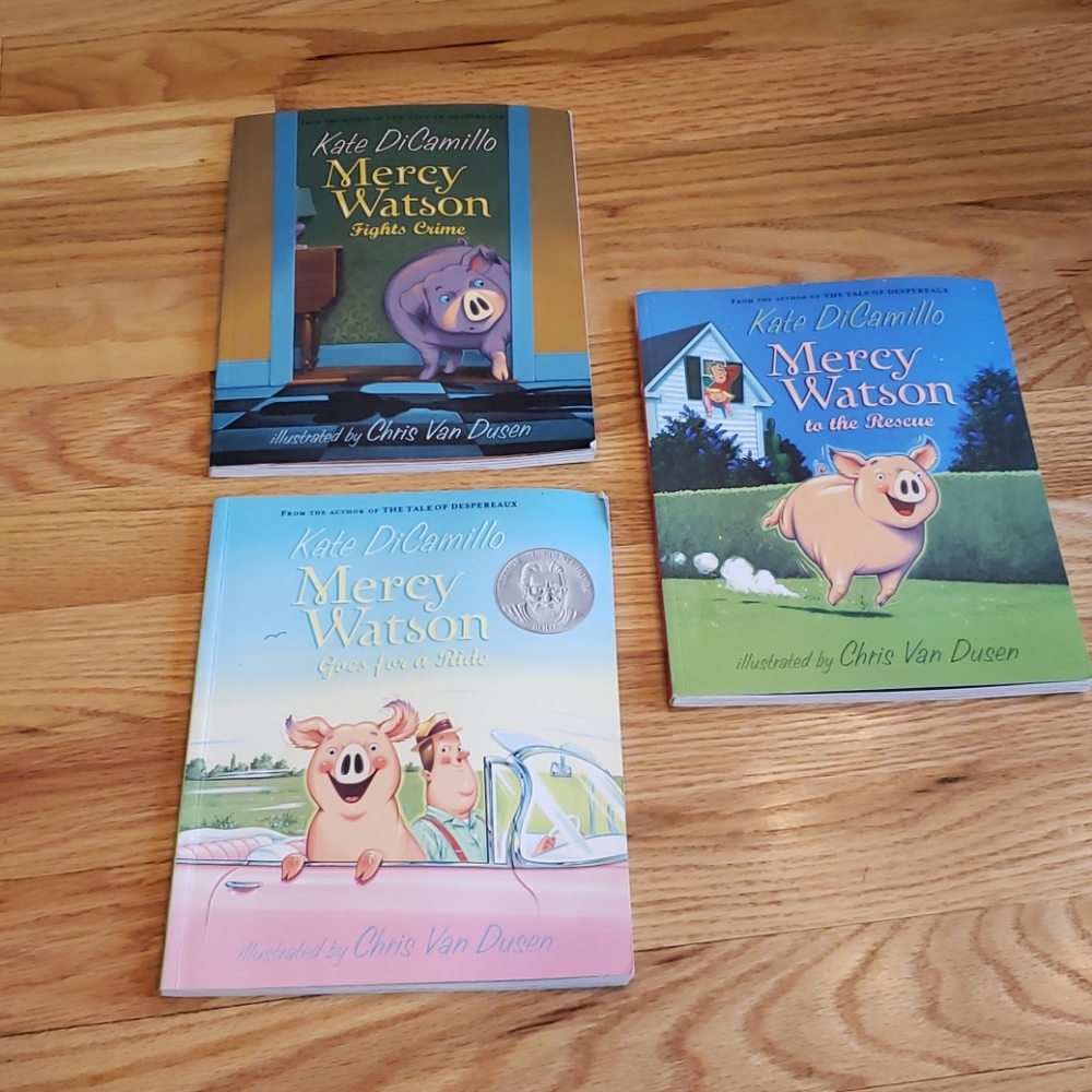 Mercy Watson 3 book collection
